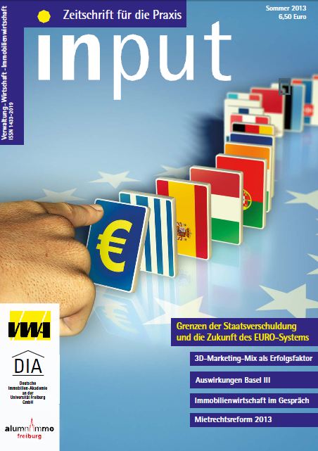 Wirtschaftsmagazin Input Ausgabe Frühjahr-Sommer 2012