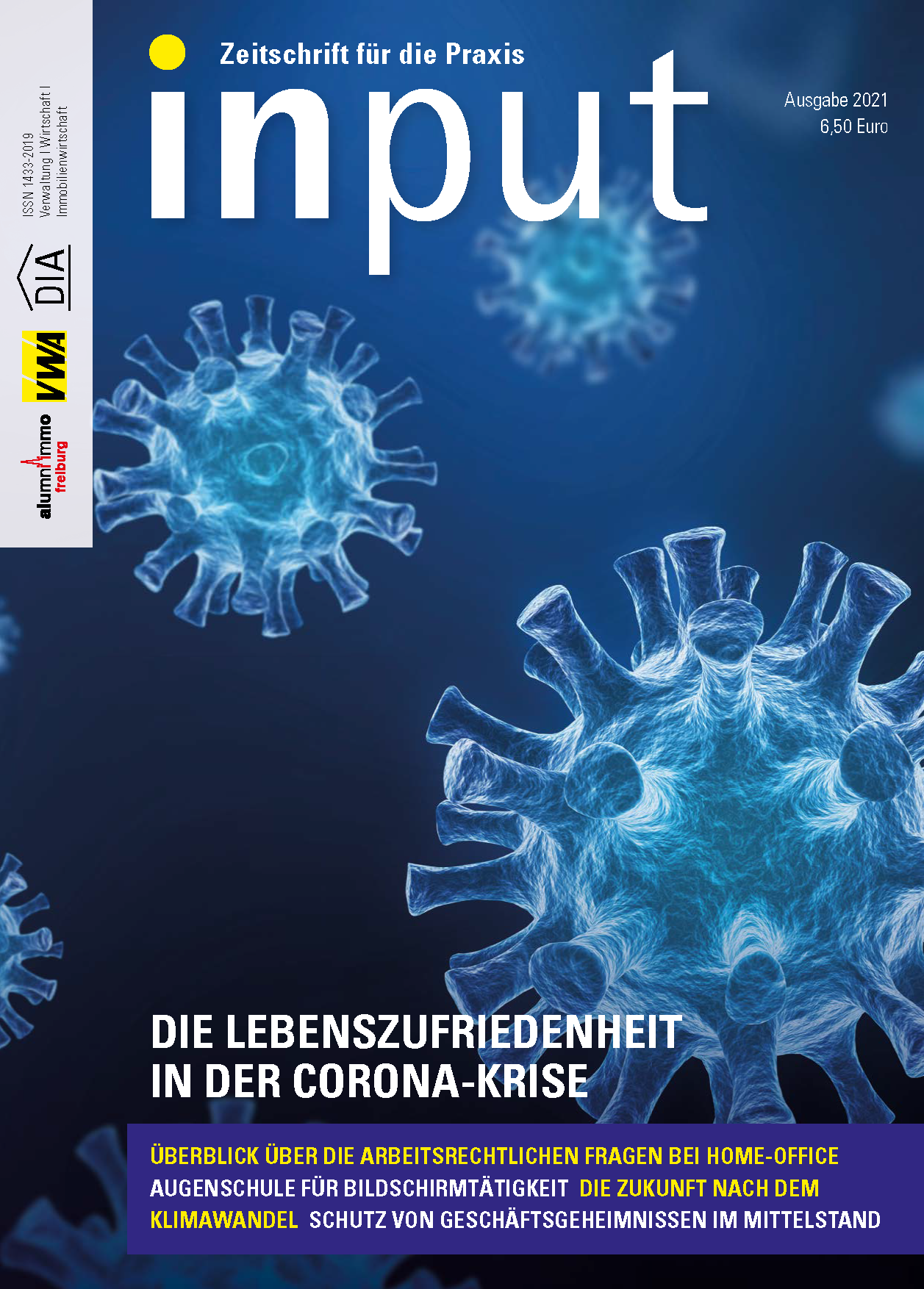 Wirtschaftszeitschrift Input Ausgabe 2021