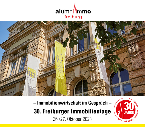 30. Freiburger Immobilientage 26./27.10.2023